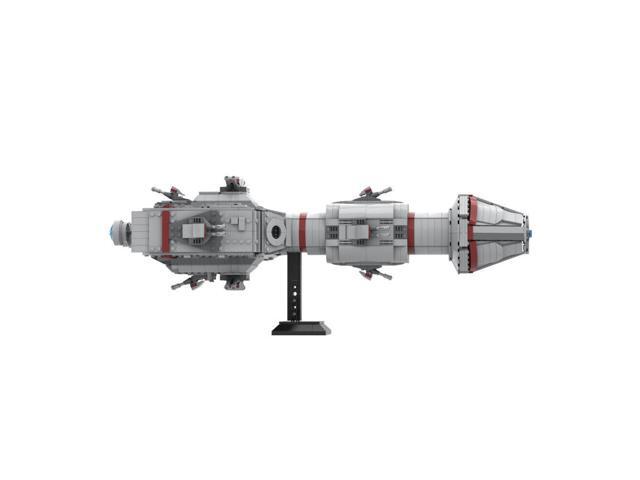 ZITIANYOUBUILD C7718 DP-20 Frigate Ship Model with Display Stand Building Toys 1313 Parts