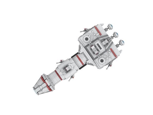 ZITIANYOUBUILD C7718 DP-20 Frigate Ship Model with Display Stand Building Toys 1313 Parts