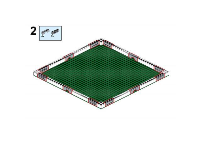ZITIANYOUBUILD Custom MOC-117831 MILS Ballasted Double Track Train Track Model 423 Parts