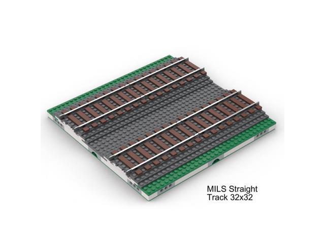 ZITIANYOUBUILD Custom MOC-117831 MILS Ballasted Double Track Train Track Model 423 Parts