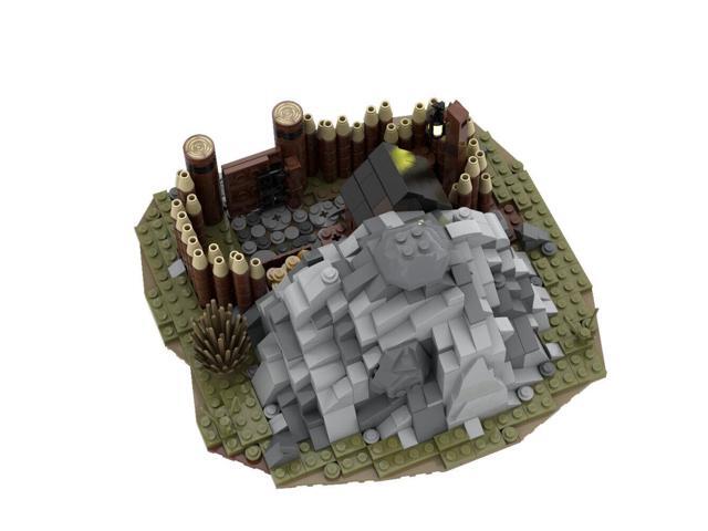 ZITIANYOUBUILD MOC-114319 Medieval Gold Mine Model Building Toys Set for Collection 756 Parts