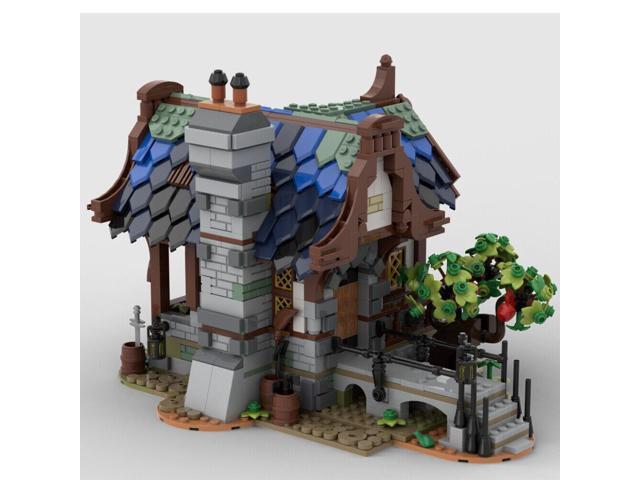 ZITIANYOUBUILD MOC-80029 Medieval Town, House, Windmill, Market 2164 Parts Choose One of Five