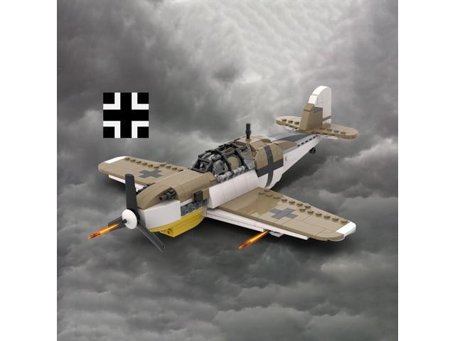 ZITIANYOUBUILD Custom MOC-155433 WWII German Fighter Model 397 Parts Kids Gift for Christmas