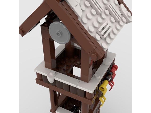 ZITIANYOUBUILD Custom MOC-95891 Winter Viking Tower Parts 306 Parts Kids Gift for Christmas