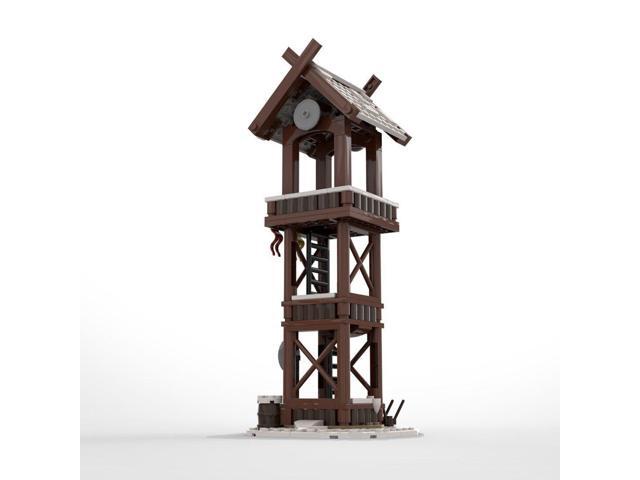 ZITIANYOUBUILD Custom MOC-95891 Winter Viking Tower Parts 306 Parts Kids Gift for Christmas