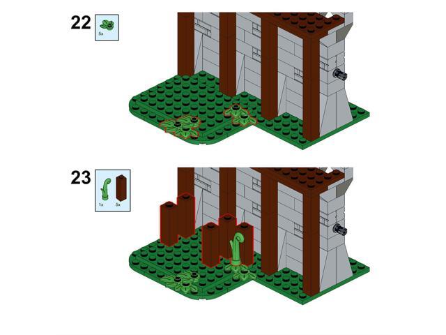 ZITIANYOUBUILD Custom MOC-85699 Medieval Modular Staircase 163 Parts Kids Gift for Christmas