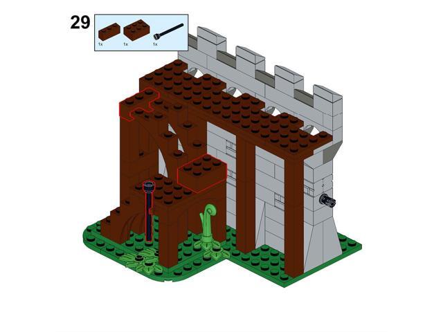 ZITIANYOUBUILD Custom MOC-85699 Medieval Modular Staircase 163 Parts Kids Gift for Christmas