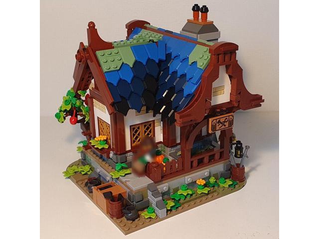 ZITIANYOUBUILD MOC-79655 Medieval House Alternate Build for Set 21325 Building Toys 1316 Parts