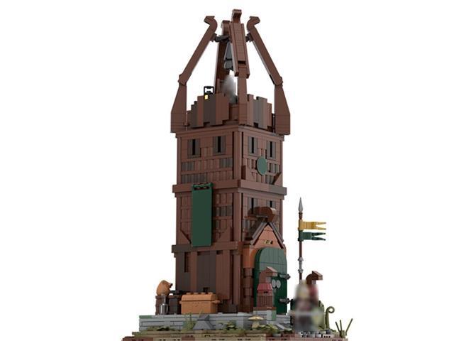 ZITIANYOUBUILD MOC-137941 Watchtower Minifig Scale from Movie 8.2 x 7.6 x 13.3 Inches 987 Parts