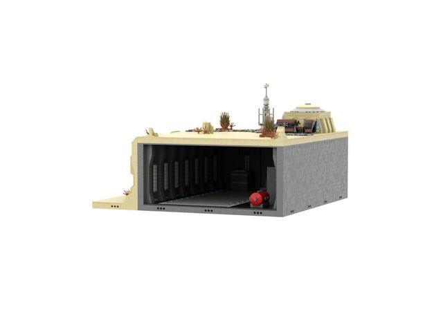 ZITIANYOUBUILD C5985 Modular Secret Base on Tatooine Model Building Toys 7325 Parts