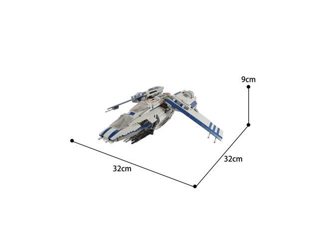 ZITIANYOUBUILD C6688 Resistance BAAT: Battlefield Arial Assault Transport Gunship 1595 Parts