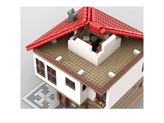 ZITIANYOUBUILD MOC-109388 Antique Shop with Traditional House Modular Building 3439 Parts