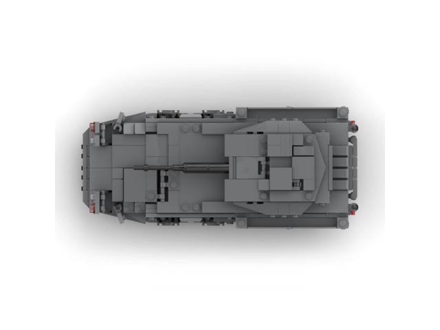 ZITIANYOUBUILD Custom MOC-114159 Military Tank Model 485 Parts Kids Gift for Christmas