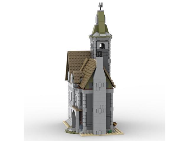 ZITIANYOUBUILD MOC-151435 Gothic Style Haunted House Manor Model with Full Interior 1082 Parts