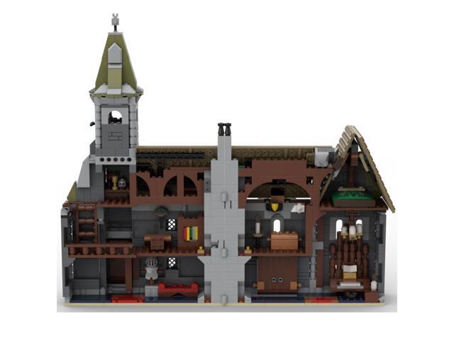ZITIANYOUBUILD MOC-151435 Gothic Style Haunted House Manor Model with Full Interior 1082 Parts