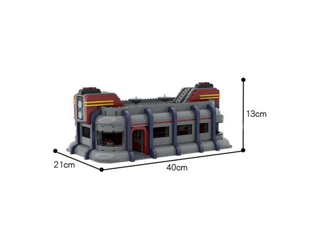 ZITIANYOUBUILD C5585 Diner Restaurant with Interior from Movie Episode II 1826 Parts
