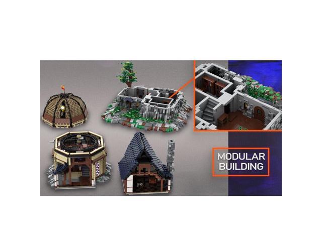ZITIANYOUBUILD MOC-103641 Medieval Observatory with 360-degree Rotatable Tower 8797 Parts
