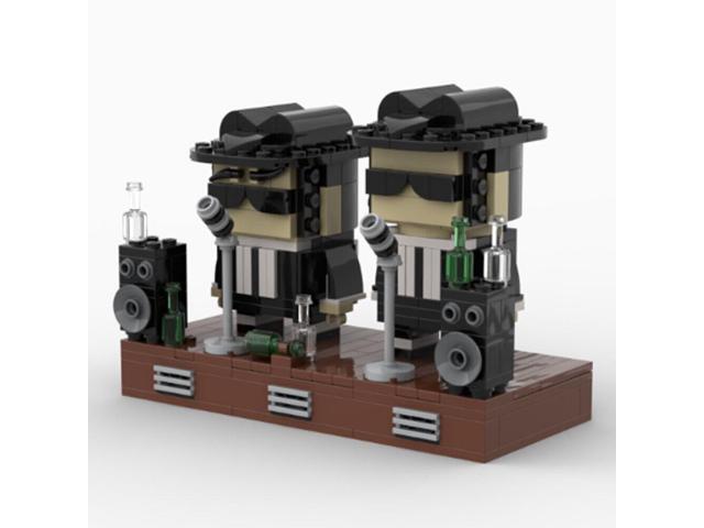 ZITIANYOUBUILD MOC-150114 Protagonist and His Blood Brother with Stage and Speaker 349 Parts