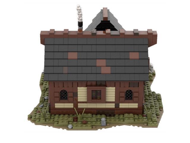 ZITIANYOUBUILD MOC-112418 Modular Building: Medieval Hunter's Hut House Model 1404 Parts