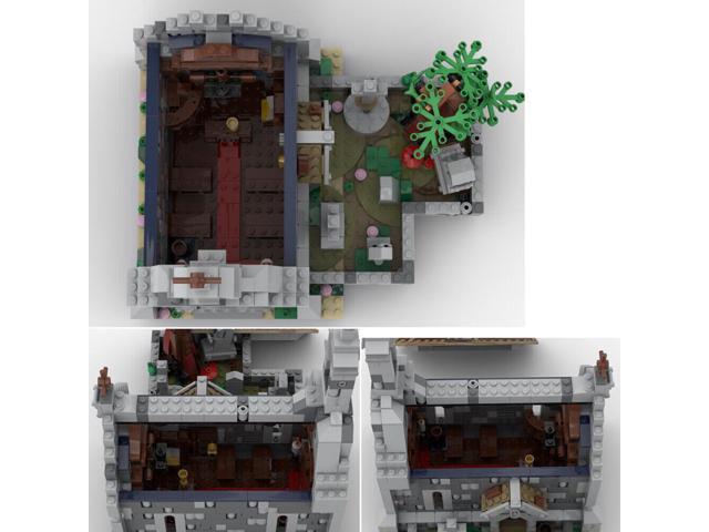 ZITIANYOUBUILD MOC-155491 Medieval Chapel with Graveyard and Tree Building Toys Set 1006 Parts