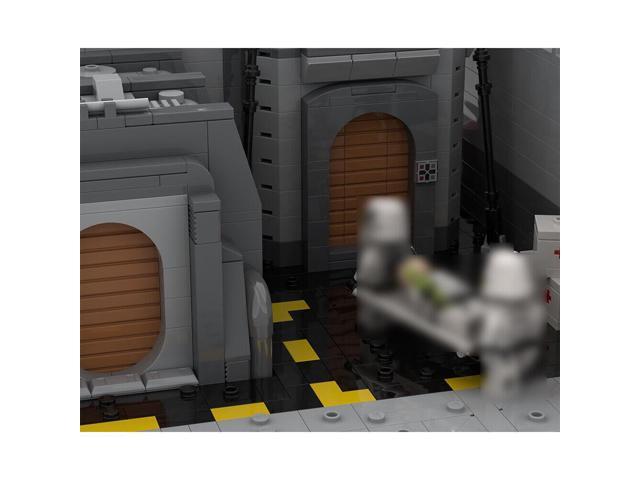 ZITIANYOUBUILD MOC-155163 Base and Hospital Model from Movie Building Toys Set 1068 Parts