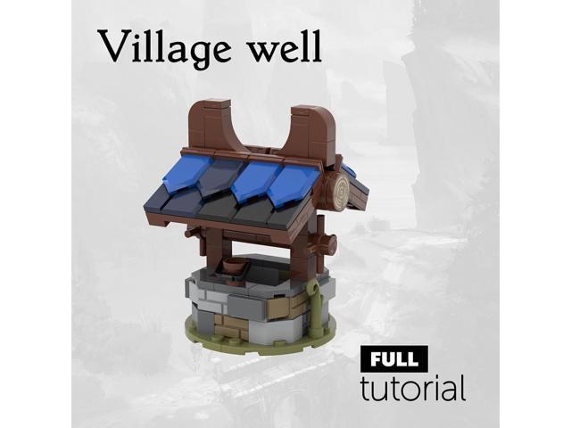 ZITIANYOUBUILD Custom MOC-78747 Medieval Village Well 142 Parts Kids Gift for Christmas