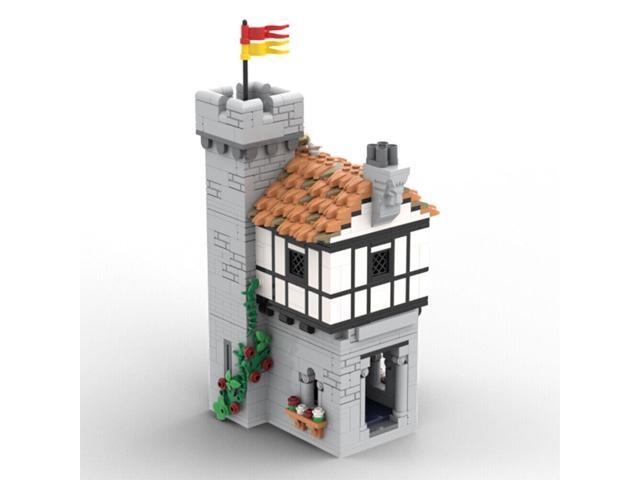 ZITIANYOUBUILD MOC-142666 3517 Parts Tower Keep & Low Courtyard Extension for Set 10305 Castle