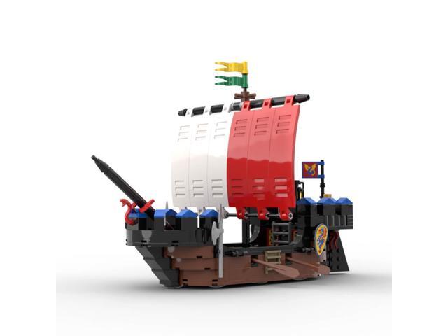 ZITIANYOUBUILD Custom MOC-119470 Sea Dragon Medieval Battleship 297 Parts Gift for Christmas