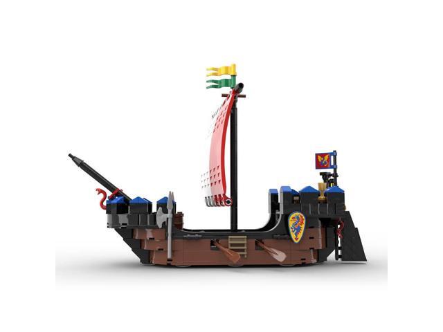 ZITIANYOUBUILD Custom MOC-119470 Sea Dragon Medieval Battleship 297 Parts Gift for Christmas
