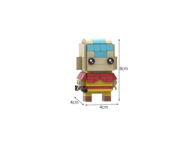 ZITIANYOUBUILD C7351 2-in-1 Animated Character from Anime Series 298 Parts Toys Set Brand New