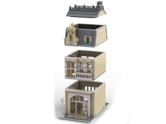 ZITIANYOUBUILD MOC-43761 Modular Art Gallery Modern Art Architecture 1295 Parts