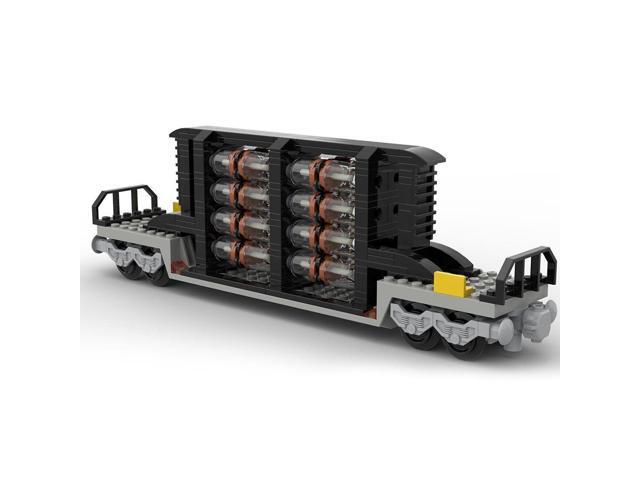 ZITIANYOUBUILD Custom MOC-88805 Nulcear Waste Uranium Rods Train Car 206 Parts for Christmas