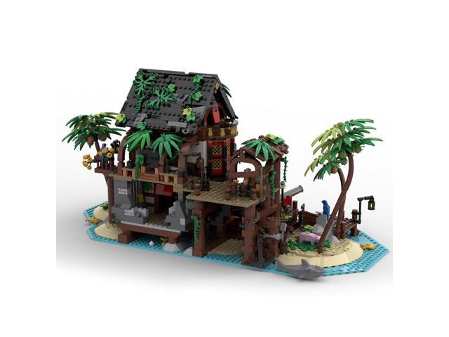 ZITIANYOUBUILD MOC-72271 3519 Parts Island Tavern Modification for 21322 & 31109 Building Set