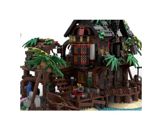 ZITIANYOUBUILD MOC-72271 3519 Parts Island Tavern Modification for 21322 & 31109 Building Set