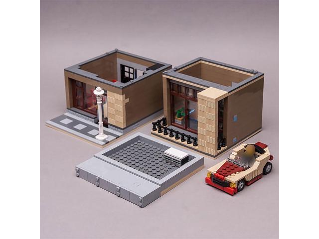 ZITIANYOUBUILD C3818 Modular Building: Modern House with Interior and Car 792 Parts