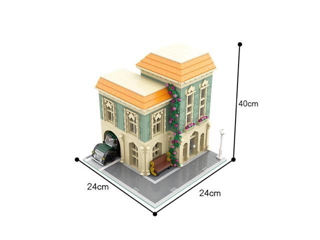ZITIANYOUBUILD C5475 Modular Post Office with Delivery Car Building Toys Set 2308 Parts
