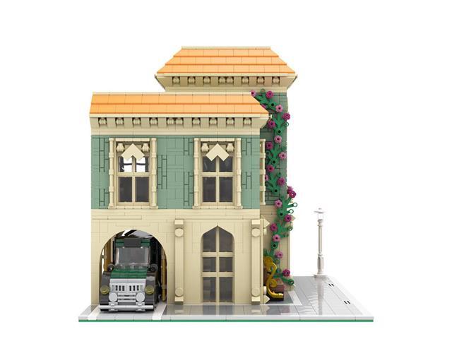 ZITIANYOUBUILD C5475 Modular Post Office with Delivery Car Building Toys Set 2308 Parts