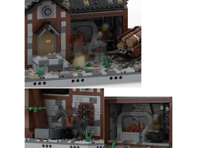 ZITIANYOUBUILD MOC-76414 Medieval Store Modular Building 1694 Parts for Your Medieval Castle