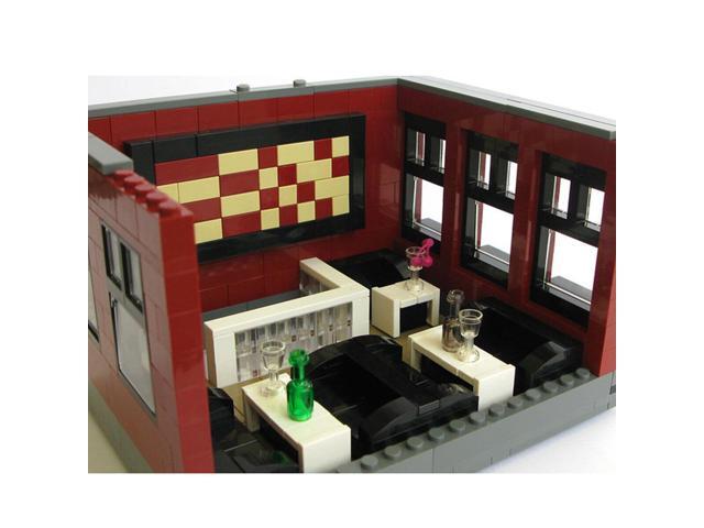 ZITIANYOUBUILD C4227 Fully Furnished Modular Building Bar with Interior 1638 Parts Gift