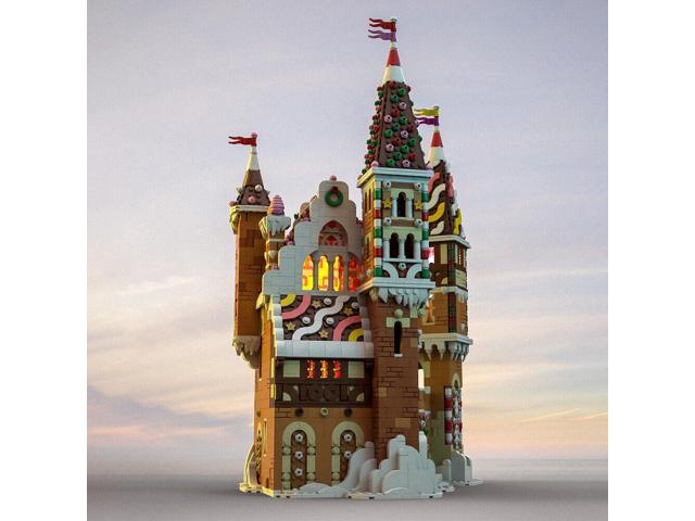 ZITIANYOUBUILD MOC-130576 Modular Magic Castle Winter Residence with Decoration 3971 Parts