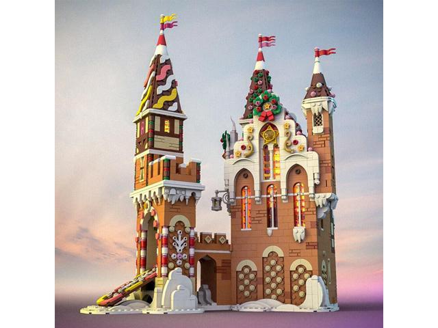 ZITIANYOUBUILD MOC-130576 Modular Magic Castle Winter Residence with Decoration 3971 Parts