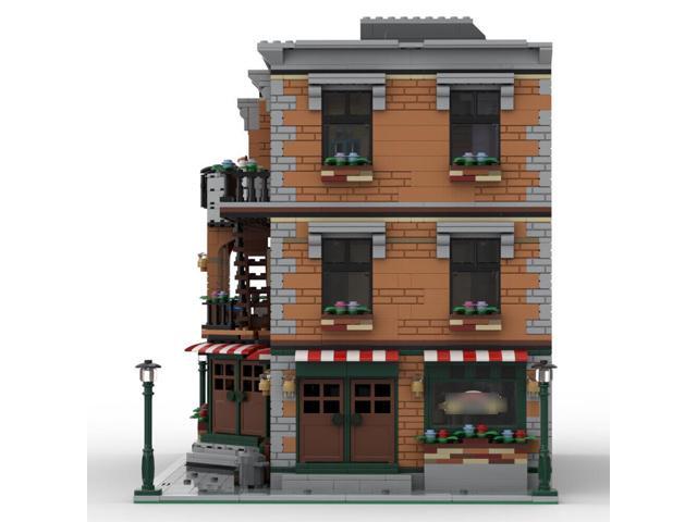 ZITIANYOUBUILD MOC-79570 Apartment with Interior Three-story Modular Building 4651 Parts