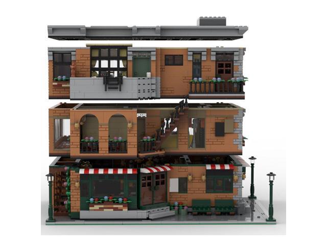 ZITIANYOUBUILD MOC-79570 Apartment with Interior Three-story Modular Building 4651 Parts