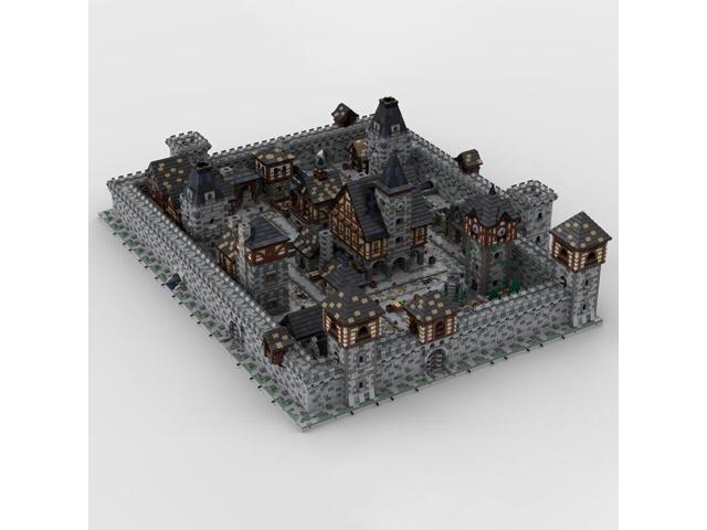 ZITIANYOUBUILD MOC-88654 Medieval Castle Individual City-combinations w/ 52 Modules 48241 Parts