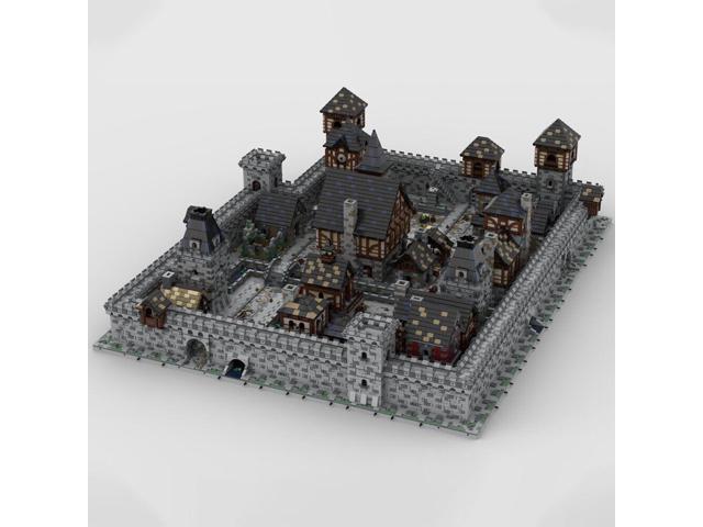 ZITIANYOUBUILD MOC-88654 Medieval Castle Individual City-combinations w/ 52 Modules 48241 Parts