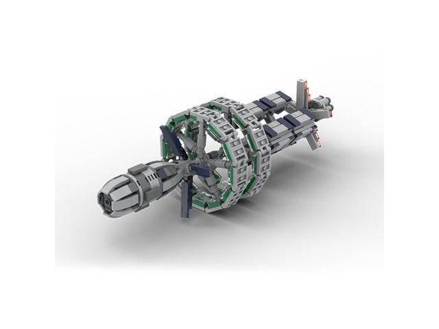 ZITIANYOUBUILD MOC-129155 Orbis Starport Station with Stand from Game 493 Parts 1:20000 Scale