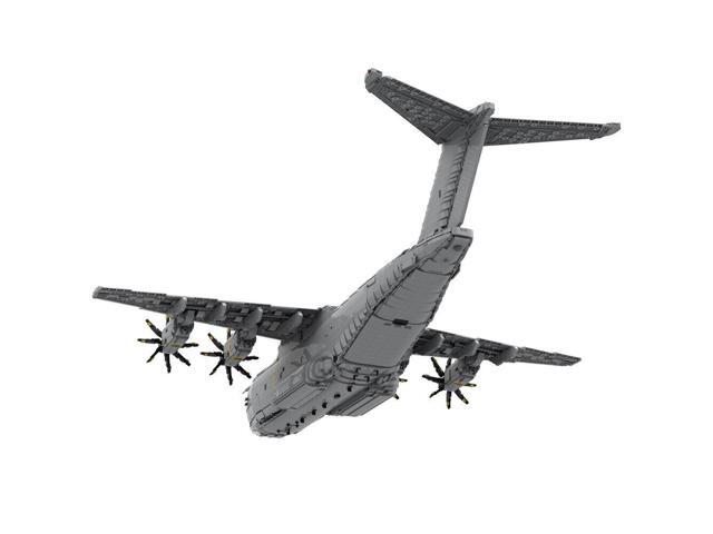 ZITIANYOUBUILD MOC-156206 Four-engine Turboprop Military Transport Cargo Aircraft 14793 Parts