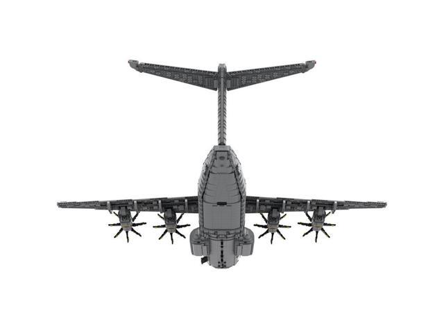 ZITIANYOUBUILD MOC-156206 Four-engine Turboprop Military Transport Cargo Aircraft 14793 Parts