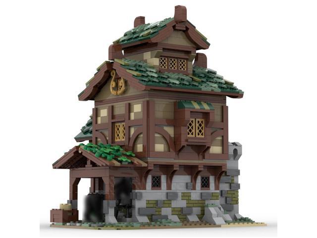 ZITIANYOUBUILD MOC-80710 MEDIEVAL STABLE Architecture for Medieval Castle & Village 1548 Parts