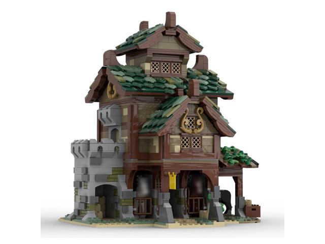 ZITIANYOUBUILD MOC-80710 MEDIEVAL STABLE Architecture for Medieval Castle & Village 1548 Parts